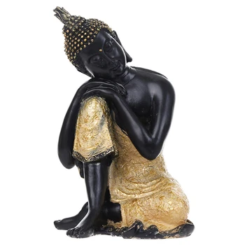 El budismo de la Decoración para Buda Tathagata Escultura Tailandia Yoga Mandala Esculturas de Resina, Artesanías de Amitabha Estatua