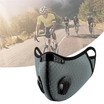 3PCS Máscara de Ciclismo en Bicicleta de Máscara Anti-Polvo Transpirable Lavable Mascarilla Ejecución de la Máscara de Deporte, Máscara de Deporte Mascarillas de filtro de Máscara