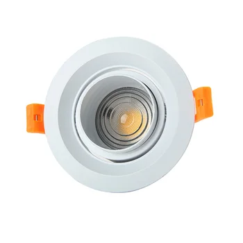 Dimmable LED downlight de la mazorca 5W 10W 15W Ajustar ángulo de haz 15 /45 /60 del grado LED de la Lámpara de Techo de AC110V 220V