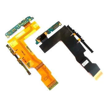 Mejor ORG LCD de la Placa base Flex Cable Para Sony xperia S LT26i LT26 volumen botón Flex Cable de Alimentación y el interruptor ON/OFF obturador y Flex cable