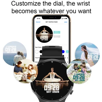 Nueva Llamada Bluetooth Inteligente Reloj de los Hombres S-600 IP68 Impermeable de la Pantalla Táctil de los Deportes de la Aptitud en el Smartwatch Personalizado Cara Para Android IOS