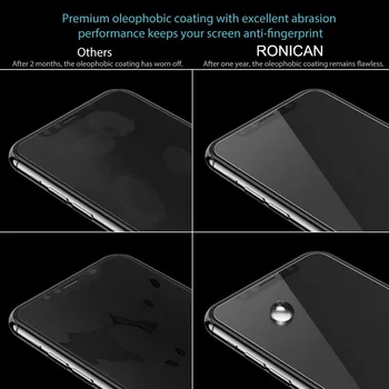 10Pcs de Vidrio Templado para el iPhone 7 8 6 6 Plus 5 5S 5c SE 2020 Protector de Pantalla de la Película de Protección para el iPhone XR X XS 11Pro Max Caso
