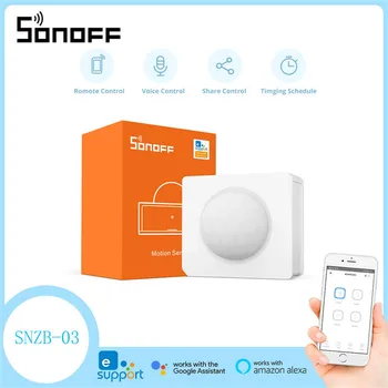 SONOFF-SNZB-01/02/03/04-ZigBee Sensor de Movimiento Inteligente de la Casa Detectar Alarmas de Trabajo Con Bridge ZigBee Smart Home Security Android IOS