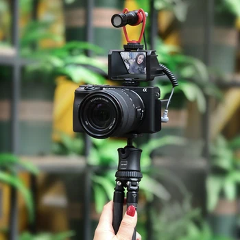 UURig Cámara Vlog Selfie Flip Pantalla Soporte para Cámara sin espejo Periscopio Solución para Sony A6000 A6300 A6500 A72 A73 A7R3