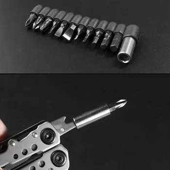 ZK30 de Acero Inoxidable Multi-herramienta de Cuchillo de Bolsillo Plegable Alicates de Pinza Mini Portátil Plegable Alicates para Acampar al aire libre la Supervivencia de la EDC Herramienta