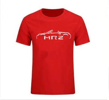 Algodón O-cuello de la impresión Personalizada Camiseta de camiseta de los Hombres del TOYOTA MR2 MK2 INSPIRADO COCHE CLÁSICO T-SHIRT jhty