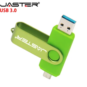JASTER mayorista mini Flip metal OTG USB 3.0 de Almacenamiento Externo de alta velocidad USB de 64 gb 32 GB 16 GB 8 GB 4 GB de disco U envío gratis