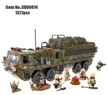 Xingbao la 2 ª guerra mundial Militar de la Serie de Camiones de carga Pesada en la construcción de modelos de bloques de la figura ladrillos Compatible Con los juguetes de los niños de regalo