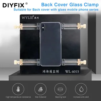DIYFIX Para el iPhone 8 8P X XS 11 11Pro Max Quitar la Tapa Trasera de Cristal de la Luminaria Desmontaje de Fijación de la Pala Vidrio Roto fijación de