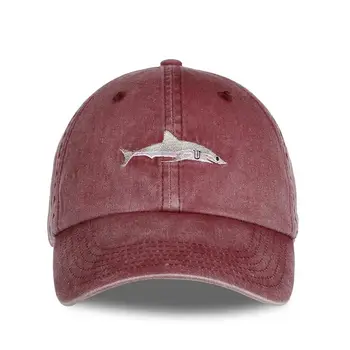 Nueva llegada de Papá Sombrero de dibujos animados de tiburón bordado de lavado de algodón gorra de béisbol de Moda snapback sombreros casuales de tapas sombrero de los hombres de los deportes de la tapa