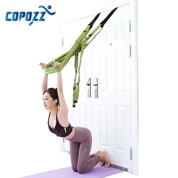 La puerta de la Flexibilidad Estiramiento de la Pierna Camilla de la Correa por la Danza y la Gimnasia Comodidad de Entrenador Diseño de Yoga, Estiramiento de la Correa Aerial Yoga Correa
