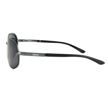 JOGAL Clásico para Hombre de las Gafas de sol Polarizados UV400 Macho Gafas de Sol Para los Hombres Gafas Accesorios Espejo de la Capa 8003