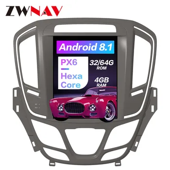 ZWNAV Vertical de la pantalla de Tesla Android 9.0 PX6 4GB+128 GB incorporado en DSP CARPLAY Para Buick Regal-2018 de Navegación GPS