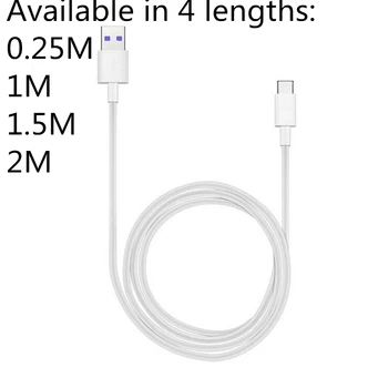USB Tipo C Cable Para Xiaomi Mi 9,Mi9 SE,Mi 9 Transparente,Mi Pad 3 4,4 plus, Cable de Sincronización de Datos de Carga Cable de Teléfono, Cable del Cargador