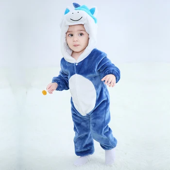 Ropa para bebés Niño Niña Ropa de Bebé recién Nacido Carnaval de Disfraces de Mono Bebé Mamelucos de Invierno Panda de Pijamas ropa de bebe recem nascido