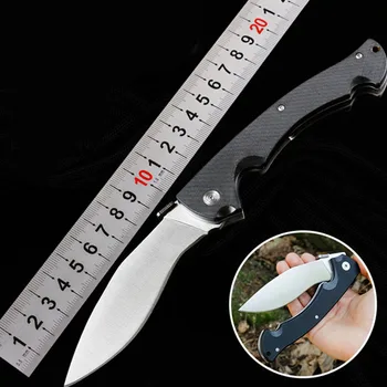 De acero en frío 56HRC G10 mango plegable de bolsillo cuchillo de camping cuchillo de caza Táctica de supervivencia Cuchillos cuchillo de frutas al aire libre de la herramienta de la EDC