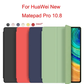 Caja de la tableta de Huawei MatePad Pro 10.8 pulgadas Suave de la Cubierta de Silicona para el Mate pad pro 2019 Funda con suspensión Inteligente Wake
