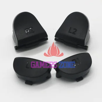 50sets JDS JDM 001 L1 L2 R1 R2 Botón de disparo Establecido Para PlayStation 4 PS4 Controlador de Negro