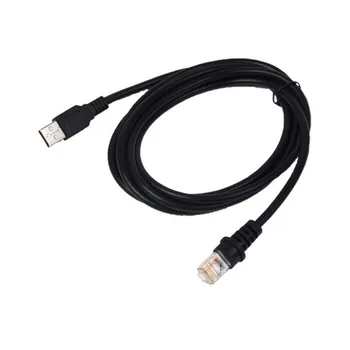 2pcs/lot 2M USB a RJ45 Cable Recto para Honeywell MS7120 MS9540 MS9520 MS5145 Escáner de código de Barras