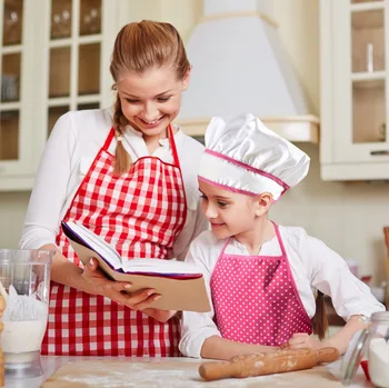 11pcs los Niños Cocinar Y Establece Cocina de Lujo Chef Conjunto de Traje de panadería accesorios Pretender Juego de Rol Kit Delantal Sombrero Traje