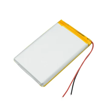 3.7 batería de litio del polímero 906090 de 6000MAH móvil de GPS poder plana batería Recargable de Li-ion de la Célula Para la Tableta de MEDIADOS del Producto Digital