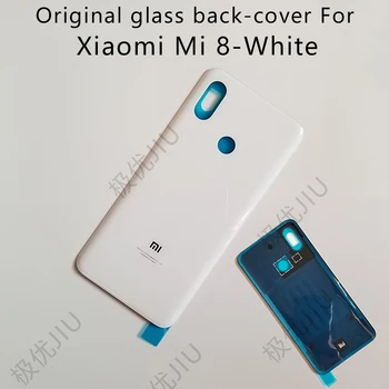 Original de vidrio cubierta posterior para el Xiaomi Mi8/Mi8 Pro/Mi 8 Lite de la vivienda-caso de la cubierta de la Batería