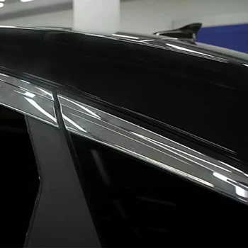 El Uso De Hyundai Sonata 9 De La Ventana Visor De--2018 Año De La Galjanoplastia Lado De Sol, Protector De Lluvia Para La Carrocería Kit De Accesorios 6 Pcs