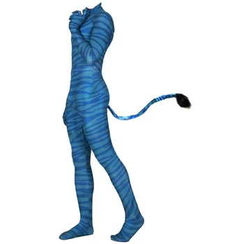 La película de Avatar 2 Traje de Cosplay Traje de Poliéster na'vi la Cola de Mono Adulto Unisex de Halloween Regalos