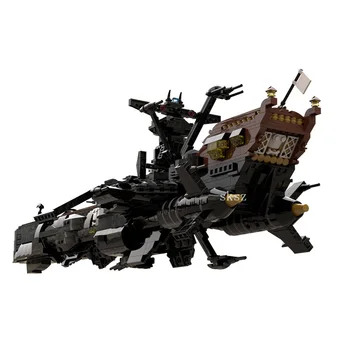 Serie Star Wars Pirata del Espacio de la Nave Arcadia-Capitán Harlock (Albator) DIY Bloques de Construcción MOC Ladrillos Creativo de los Niños Juguetes de niño de regalo