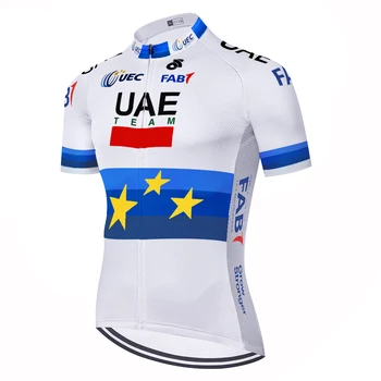 2021 equipo de francia de Carreras de EMIRATOS árabes unidos ciclismo camiseta transpirable verano seco y rápido campeón cicling jersey de los hombres ropa ciclismo