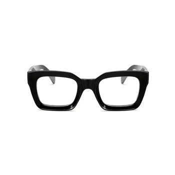 Elbru 2020 de la Moda Cuadrados Grandes Gafas de montura de las Mujeres de los Hombres de gran tamaño Gafas Ópticas Marco de Gafas, Gafas de Marcos para hombre Mujer