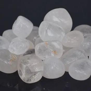 Claro Natural de Cristal de Cuarzo piedras Puntos de perlas Cayó Piedra Chakra de Sanación Reiki