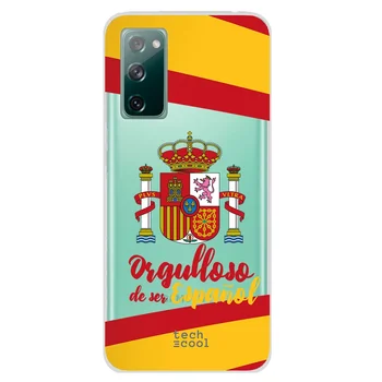 FunnyTech®para cubrir el Caso para Samsung Galaxy S20 FE / S20 FE 5G l escudo de España orgullosos