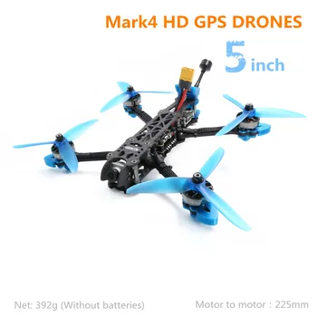 GEPRC Mark4 HD GPS FreeStyle FPV 5inch Drones 4S/6S Versión Con F405 controlador de Vuelo & BL32 50A ESC 4IN1&G2306.5 Motor
