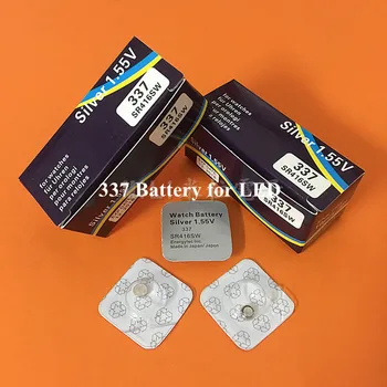 1000pcs 337 pilas de botón SR416SW de la moneda de la batería 1.55 V de Óxido de Plata pilas para auricular invisible reloj inteligente LED