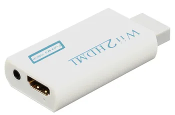 1pcs HD 1080p HDMI Convertidor WII a HDMI Adaptador para Wii