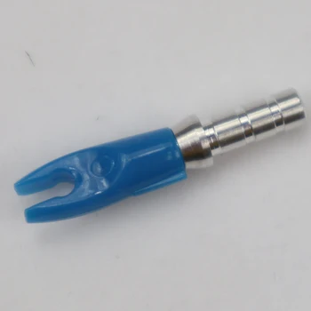 36pcs Flecha Pin Culatín de la Flecha Nock de Aluminio +Pin De 4.2 mm 6,2 mm de Carbono de la Flecha del Eje de BRICOLAJE Accesorios de tiro con arco