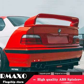 Para BMW E36 M3 spoiler 1990-2000 BMW M3 de la serie GT Estilo spoiler E36 Serie 3 coupe ABS de plástico materail sin pintar spoiler