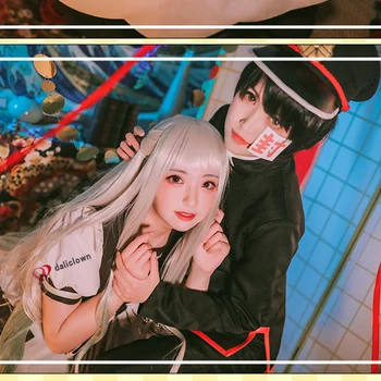 Anime Jibaku Shounen Hanako Kun Cosplay Nene Yashiro Traje De Cosplay Peluca De Las Mujeres Aseo Enlazado A Hanako-Kun Vestido Para La Fiesta De Halloween