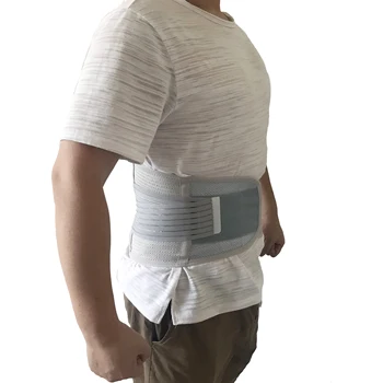 2020 Hombres Mujeres Ortopédicos Corrector De Postura Abrazadera Inferior De La Espalda, Trimmer De Cintura De La Correa Elástica Ajustable Cinturón De Soporte Lumbar Corsé
