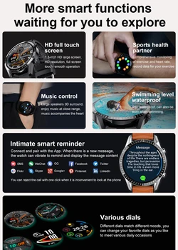Inteligente Reloj Para los Hombres I9 de Llamada Bluetooth Smartwatch de la Frecuencia Cardíaca Múltiples en el Modo de Deportes Impermeable PK GT2 Reloj Para HuaWei Android IOS